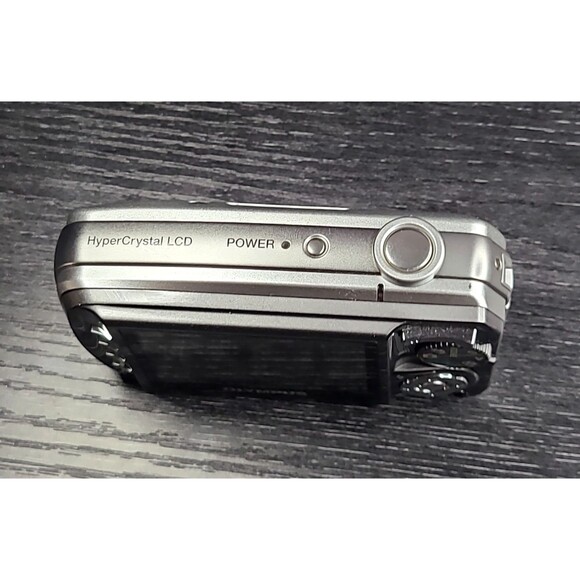 Olympus Stylus 800 Digital Camera 8MP Crystal Silver Tested Works - Picture 6 of 9